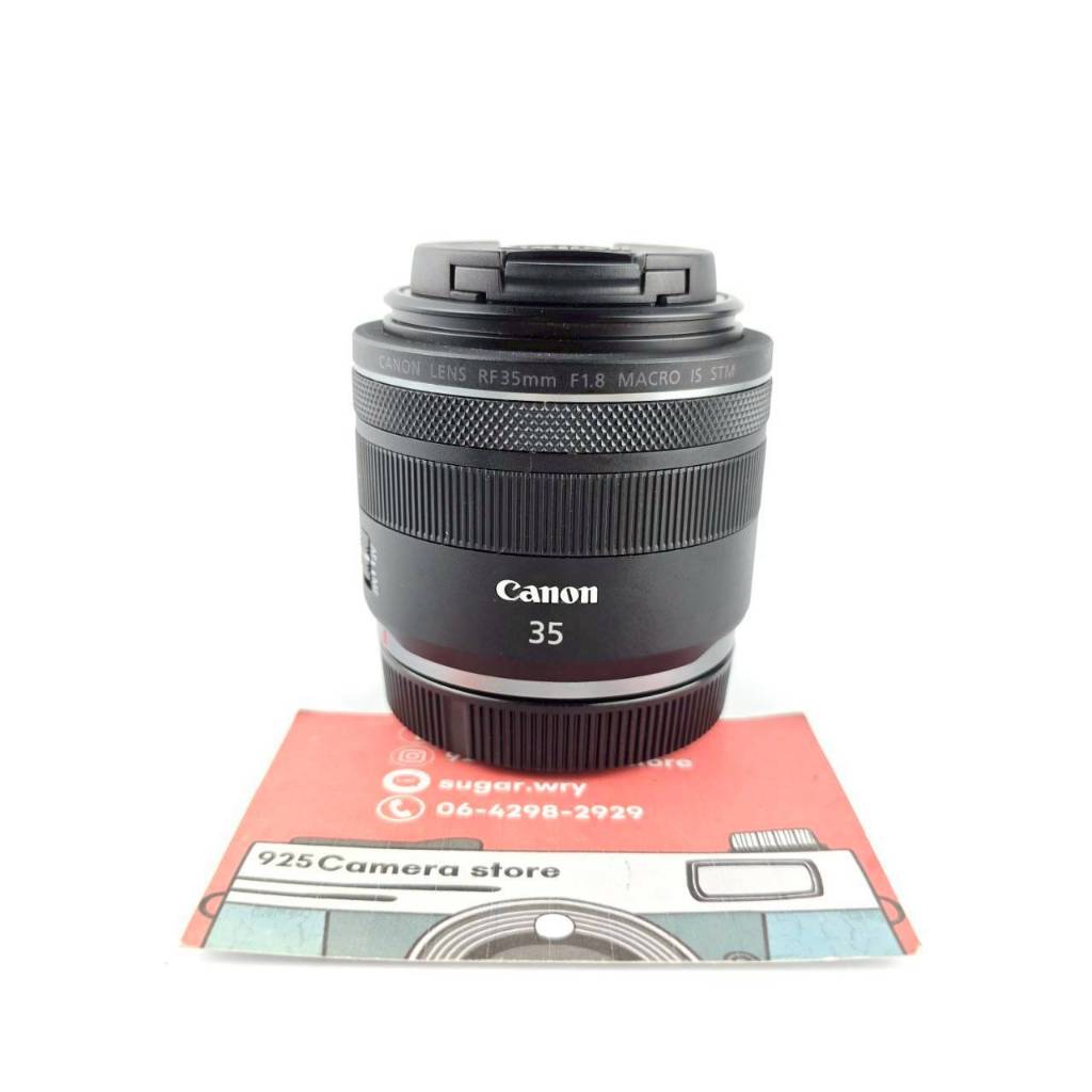 เลนส์ CANON RF35mm f1.8 Macro is stm