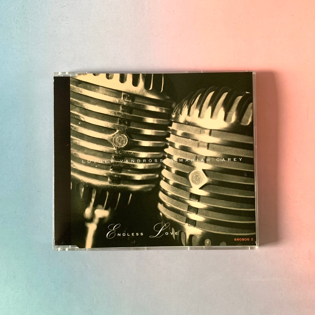 🛒 (พร้อมส่ง) CD ซีดีเพลง: Luther Vandross & Mariah Carey — Endless Love [single]