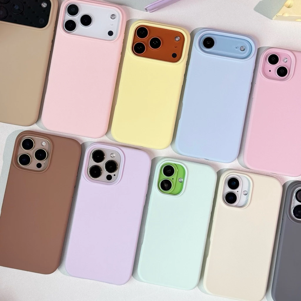 [i17]พร้อมส่ง 18โทนสี🎀 E8S23 Premium Case เคสพรีเมี่ยมซิลิโคนชาร์จไร้สาย🍋(3) เคสซิลิโคนแม่เหล็ก เคสไอโฟน for i17air-17Pm thumbnail 9