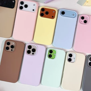 [i17]พร้อมส่ง 18โทนสี🎀 E8S23 Premium Case เคสพรีเมี่ยมซิลิโคนชาร์จไร้สาย🍋(3) เคสซิลิโคนแม่เหล็ก เคสไอโฟน for i17air-17Pm