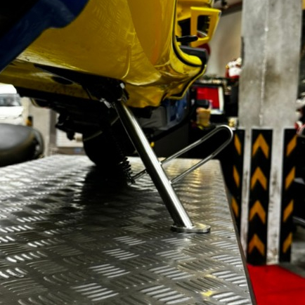 Tony Scooter ขาตั้งเดี่ยว Vespa S & LX