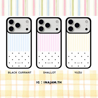 เคสไอโฟนแบรนด์ Inajam | Black Currant | Yuzu | Shallot