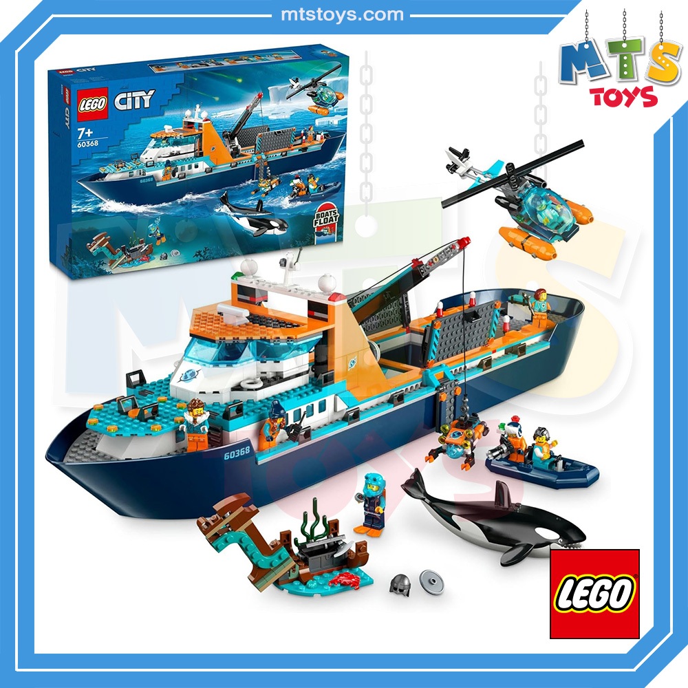 **MTS Toys**Lego 60368 City : Arctic Explorer Ship เลโก้