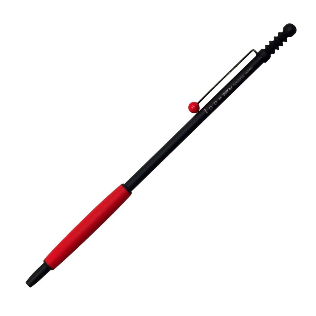 Tombow Oil-Based Ballpoint Pen ZOOM 707 0.7mm Black/Red (Model: BC-ZS2)