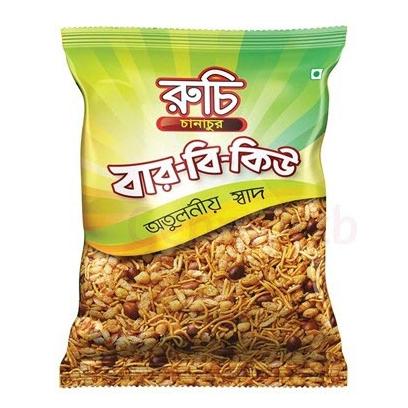 Ruchi Chanachur ขนมกรอบเผ็ด BBQ Flavor 300g Jhuri Bhujia Bangladeshi Snacks ขนมบังคลาเทศ ขนมอินเดีย