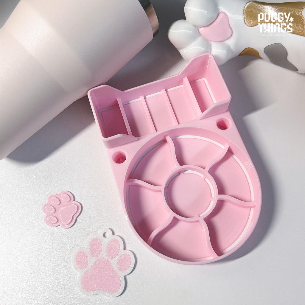 Puggy CupBuddy  ที่คว่ำแก้วน้ำ ถาดวางแก้วน้ำ คว่ำแก้วเก็บความเย็น ตากแก้วหลังล้าง ระบายอากาศ | ผลิตไทย 🇹🇭 - รูปที่ 7