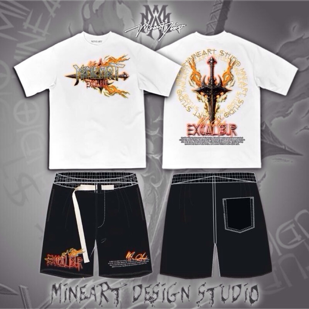 ชุดแซท MINEARTรุ่น Excalibur Fire  “ดาบในตำนานที่ลุกเป็นไฟ ️ ‘Excalibur Fire’ พลังนักรบผู้ยิ่งใหญ่