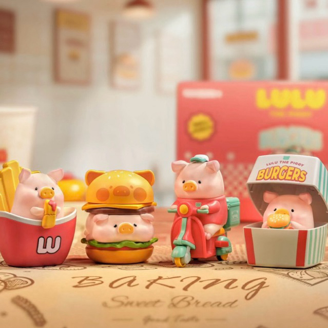 [ พร้อมส่ง แบบจุ่ม ] 🍔✨ : Lulu The Piggy Burger