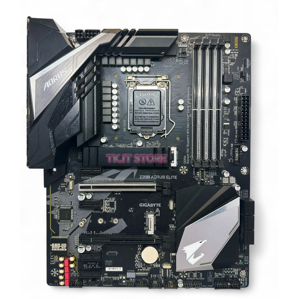 GIGABYTE Z390 Aorus Elite RGB, DDR4 (SOCKET LGA1151v2) (เมนบอร์ดATX มือ2)