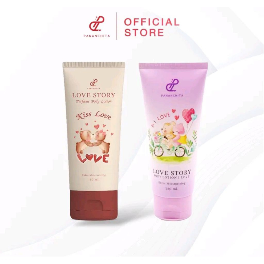 🌸โลชั่นน้ำหอม🌸 LOVE STORY BODY LOTION ปนันชิตาโลชั่นน้ำหอม Pananchita