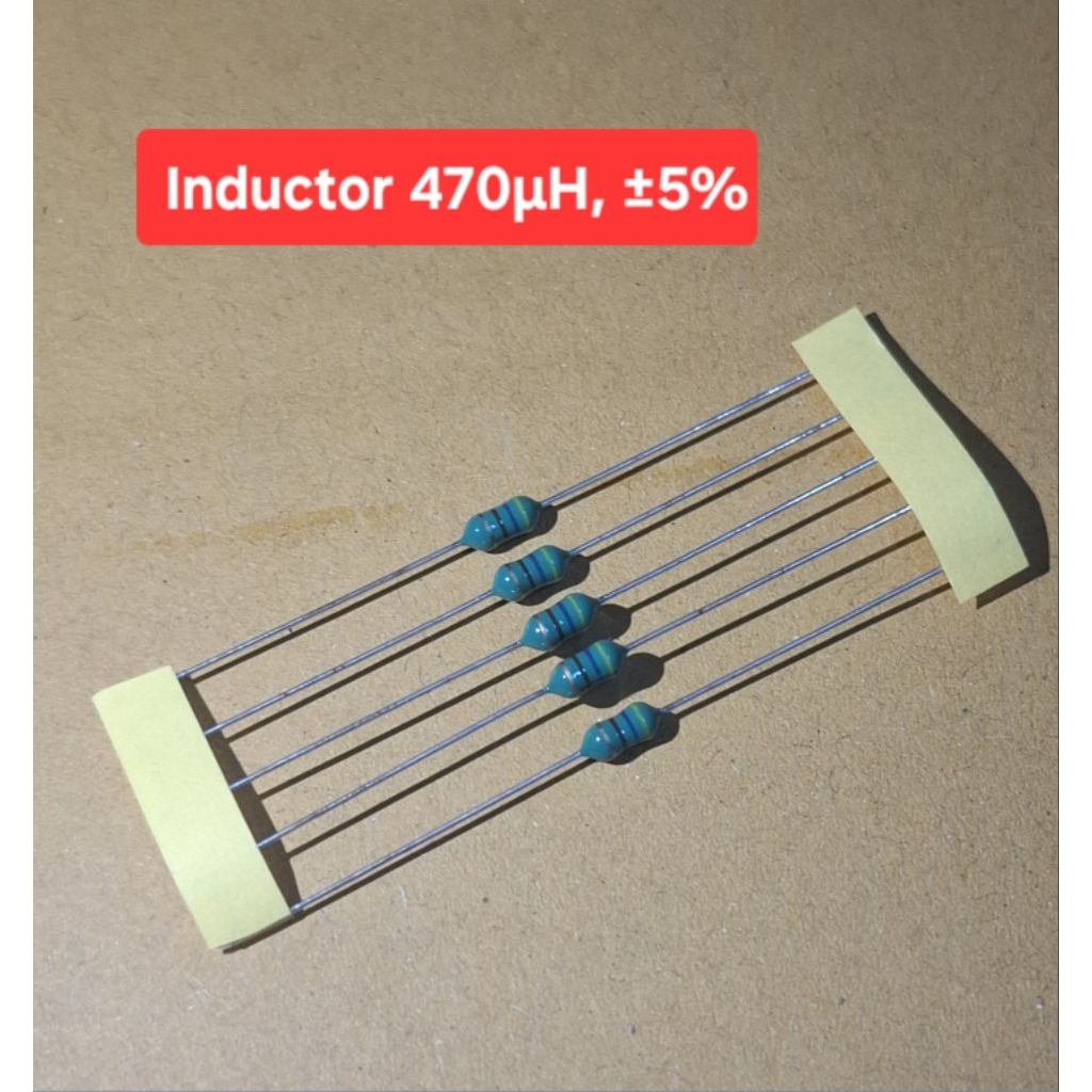 470UH Inductor  ±5% (ห่อละ10ตัว)(ราคาห่อละ)