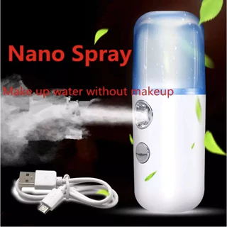 แบบพกพา เครื่องพ่นไอนำ้ พ่นหน้า เครื่องพ่นสเปรย์ความชื้นNanoขนาด 30ml Portable Steam Mist Sprayer Nano Spray Humidifier