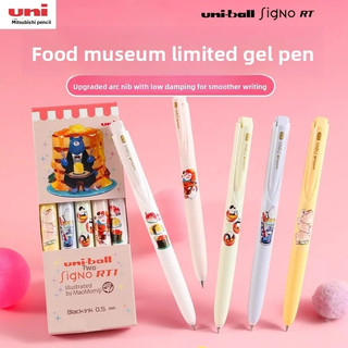 ใหม่! ปากกาเจล Uni Signo RT1 ลายคู่หูสุดคิ้วท์ 💖Mugi & Piyoko // Crayon Shinchan // Mao Momjii