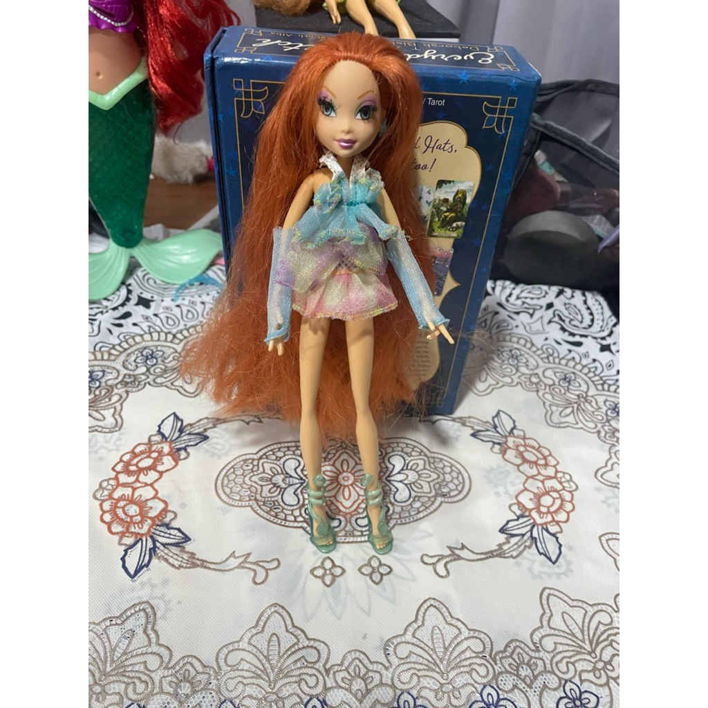 Winx club doll bloom glam magic enchantix Mattel มือสอง