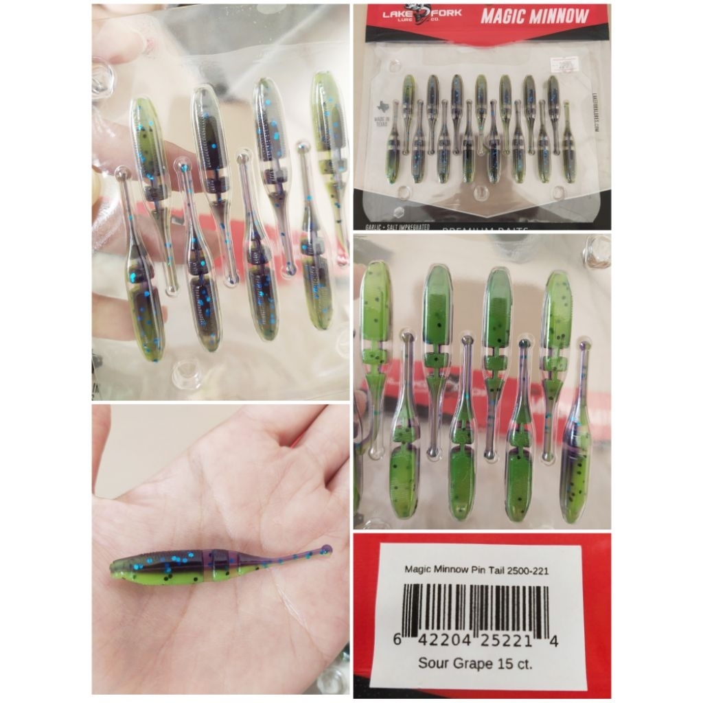 Lake Fork เลคฟรอก หางตุ่ม แพคเกจใหม่ หางไม่งอ สีสวยเป๊ะ