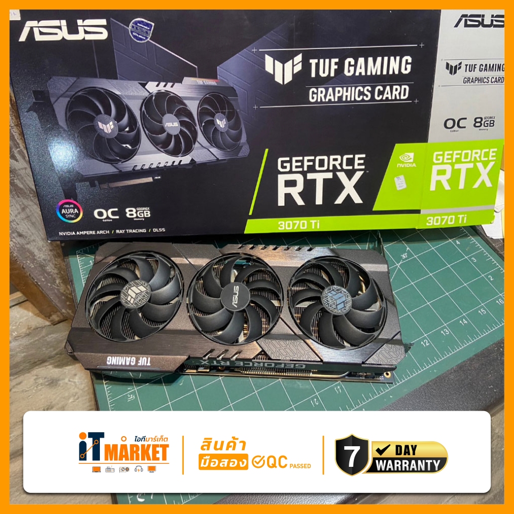 ASUS TUF RTX3070TI O8G GAMIMG - 8GB GDDR6