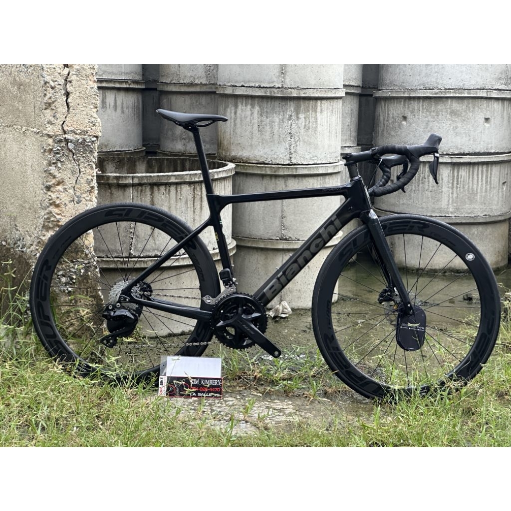 2025​ รถจักรยาน​คาร์บอน​ดิสเบรคยี่ห้อ​ bianchi​ sprint size50​ discbrake. ++shimano R7170​ 105​ di2​