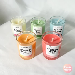 เทียนหอม กลิ่น ค็อตตอน มิทไนท์ - Soy Candle Cotton Midnight เทียนหอมไขถั่วเหลือง เทียน ของขวัญ