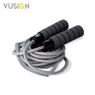 Vusign เชือกกระโดด เชือกออกกำลังกาย ที่กระโดด ยาว 5 เมตร เชื…