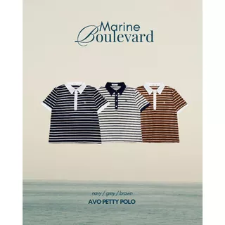 (พร้อมส่ง) Avo เสื้อโปโล Petty Polo