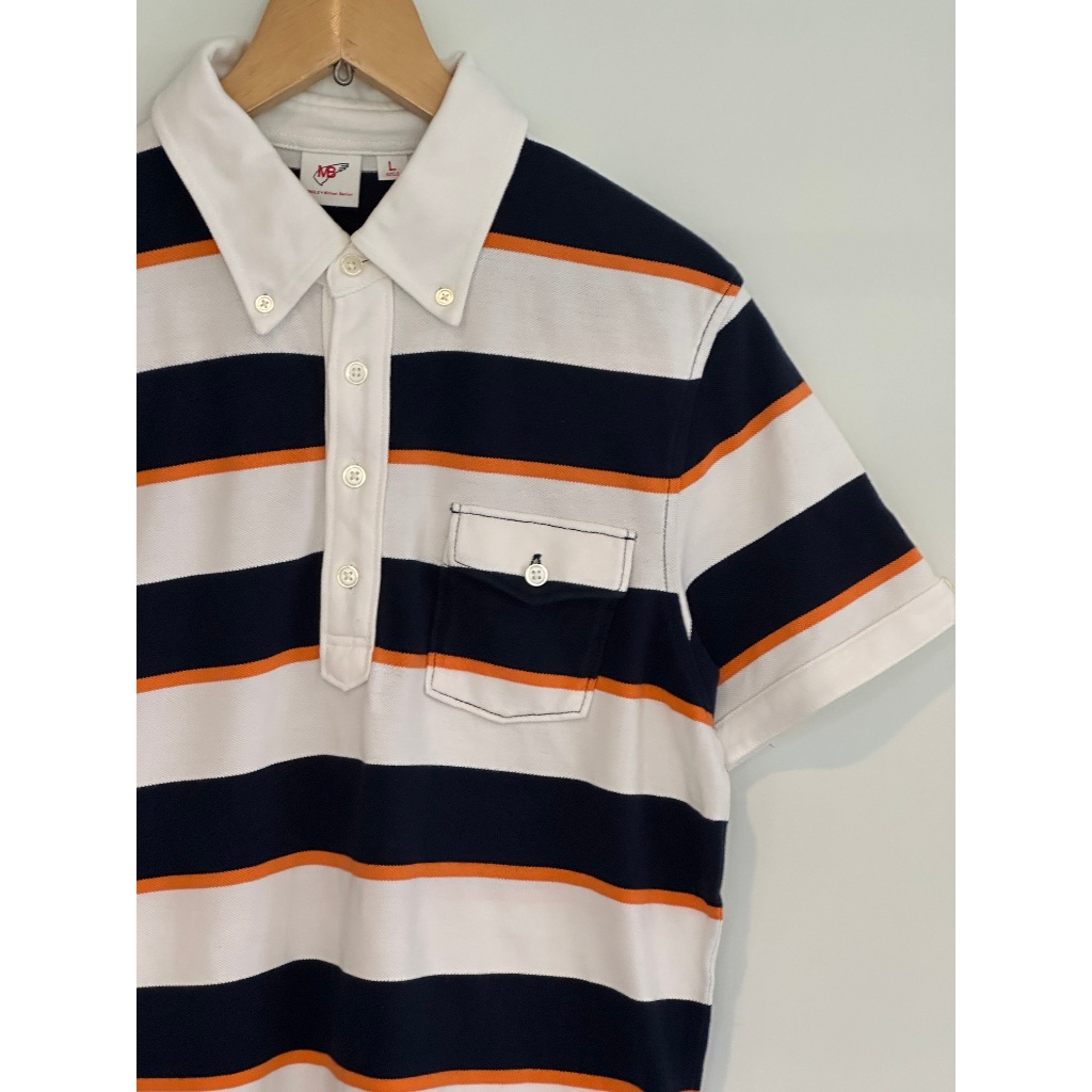 UNIQLO X MICHAEL BASTIAN เสื้อโปโล [ของแท้ มือสอง]