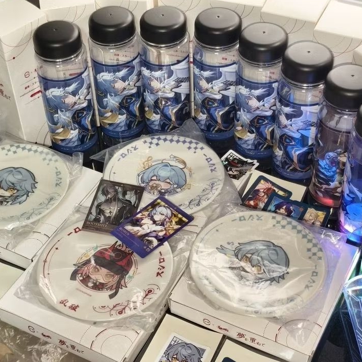 [พร้อมส่ง] Honkai star rail x sushiro Robin rappa boothill sunday ฮงไก โรบิ้น จานซันเดย์ *ไม่มีโค้ดม