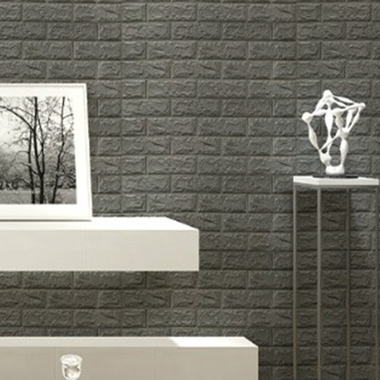 วอลเปเปอร์3มิติลายอิฐ วอลเปเปอร์ ลายอิฐ  วอลเปเปอร์สามมิติลายอิฐ 3D Wallpaper แนว LOFT by Phoenix#A025