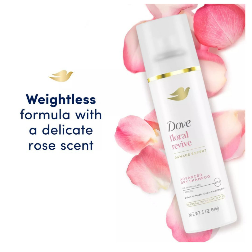 Dove Beauty Rose Bloom Dry Shampoo