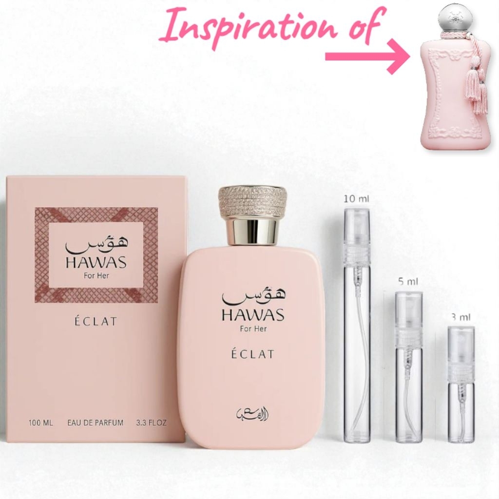 แท้💯(แบ่งขาย)Hawas Eclat For Her EDP by Rasasi