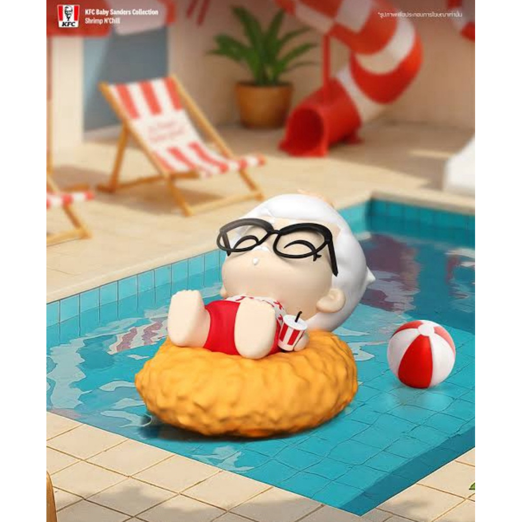 [พร้อมส่ง] กล่องสุ่ม ฟิกเกอร์ ผู้พัน KFC - โดนัทกุ้ง