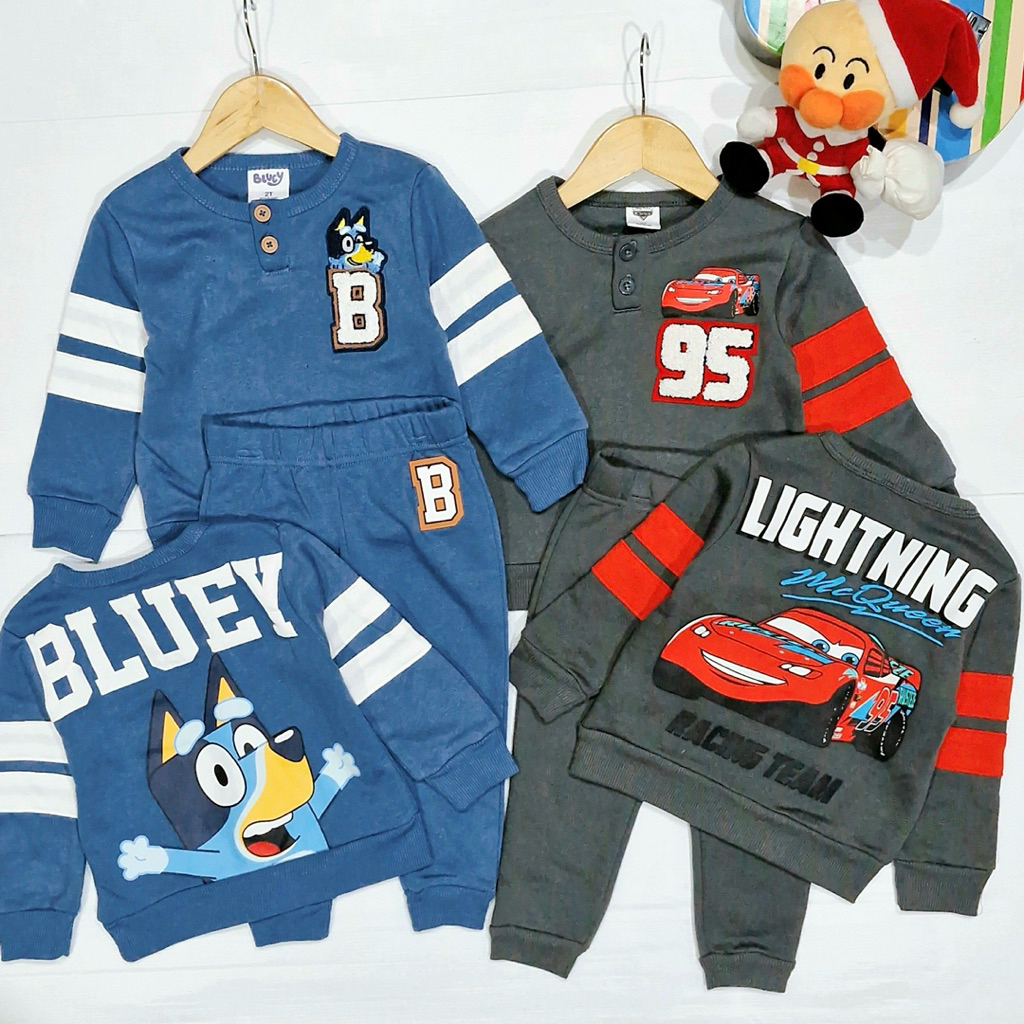 2-4ปี เซตแขนยาวเด็กชายแบรนด์แท้ มือ1