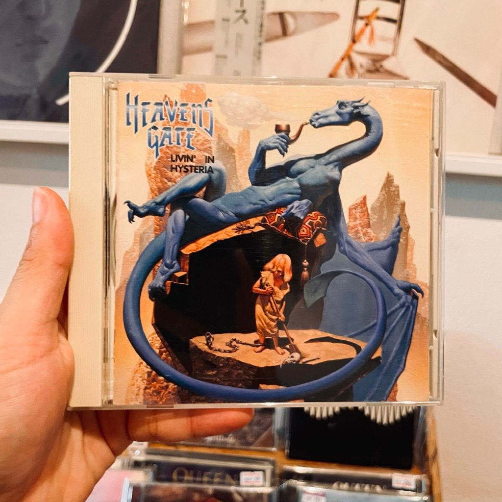 CD Heaven Gate - Livin’ In Hysteria (JP, 1991)