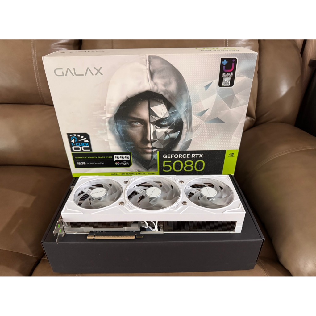 มือสองประกัน 28/08/2028 GALAX RTX™ 5080 EX Gamer White 16GB
