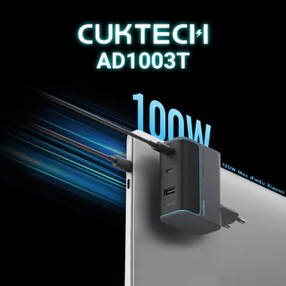CUKTECH GaN3 AD1003T 100W / AD1003 120W / CTC615W / CMC610 หัวชาร์จเร็ว 3 พอร์ต รองรับ PD3.0 -24M