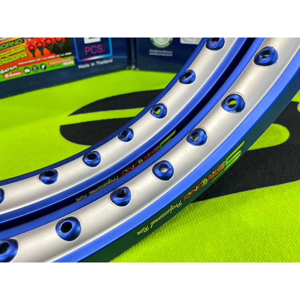 วงล้อSstrong เจาะตาทูโทน ราคาต่อคู่❤️1คู่แถมเสื้อ1ตัว❤️