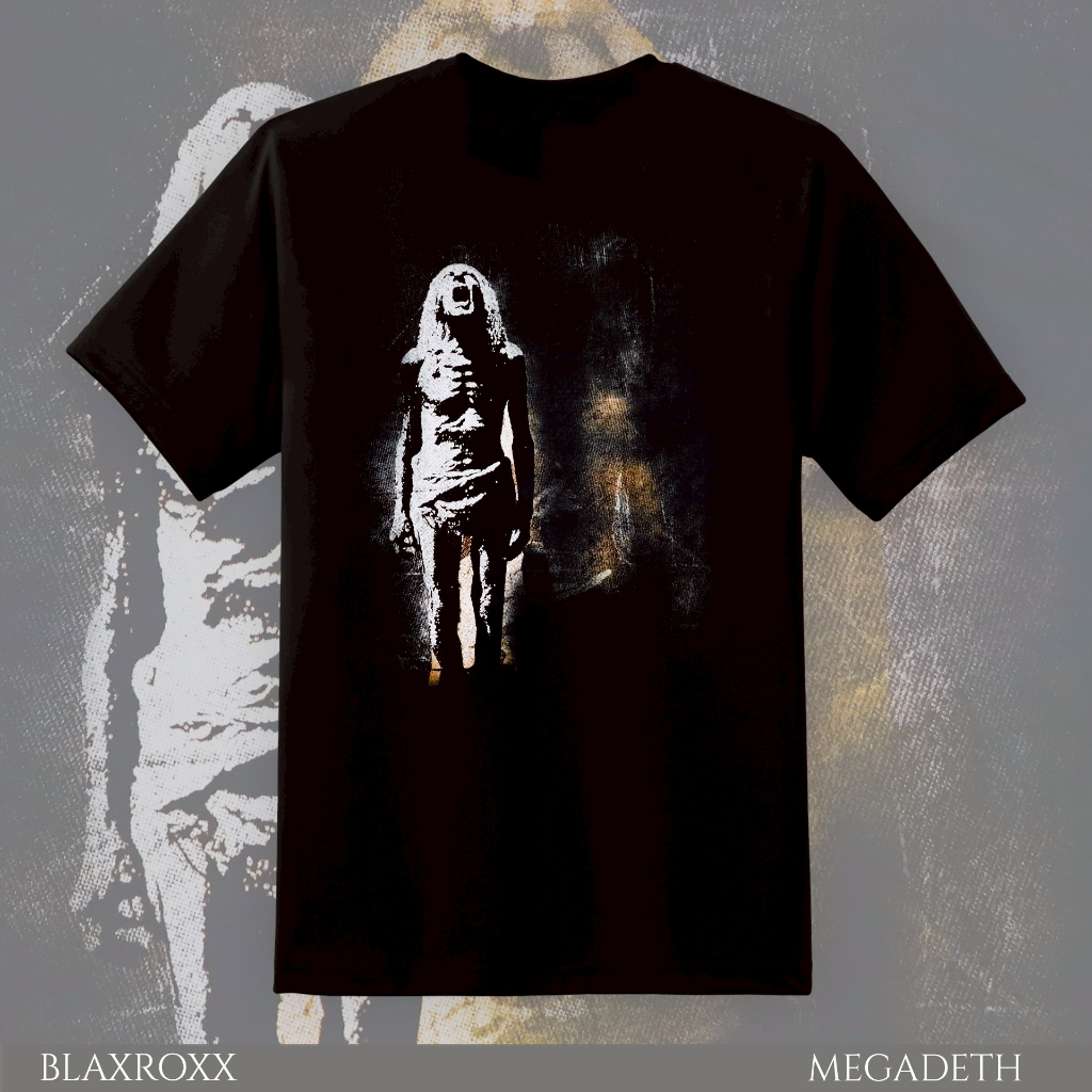 BLAXROXX | MEGADETH® | [MGD025] | เสื้อยืดคอกลม แขนสั้น | สกรีนลายคมชัด ไม่หลุดลอก | Cotton100% - รูปที่ 2