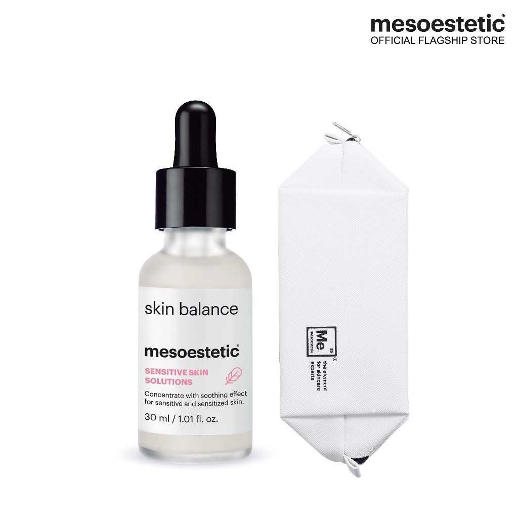 ฟรี tester skin balance 30 ml 1 pc.+ cosmetic bag (white pouch from Spain) 1 pc. (สำหรับโปรโมชั่นที่