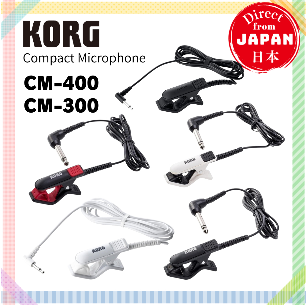 KORG CONTACT MICROPHONE สำหรับจูนเนอร์ CM-300/CM-400 【ตรงจากประเทศญี่ปุ่น】