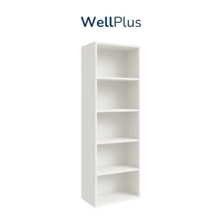 WellPlus ชั้นวางอเนกประสงค์ 5 ชั้น ชั้นวางของ วางหนังสือ ใช้งานได้หลากหลาย ดีไซน์ทันสมัย