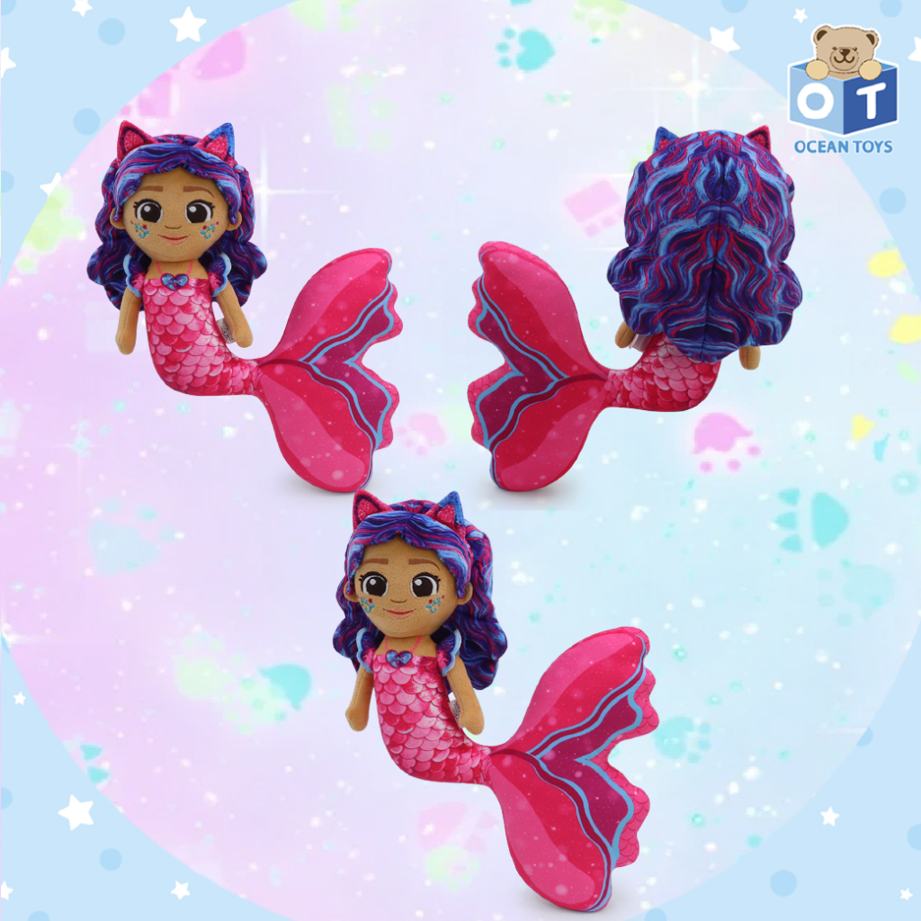 Gabby's Dollhouse ลิขสิทธิ์แท้ ตุ๊กตา Gabby และเพื่อนๆสุดน่ารัก /  Gabby /  Pandy / Mercat : ขนาด 9 นิ้ว - รูปที่ 2