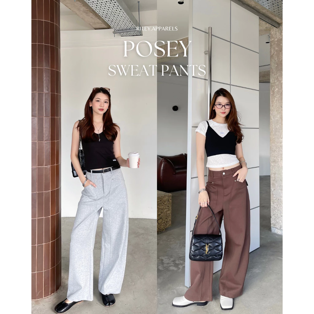 Riley.apparels - Posey sweat pants [ได้เฉพาะกางเกง] 9144