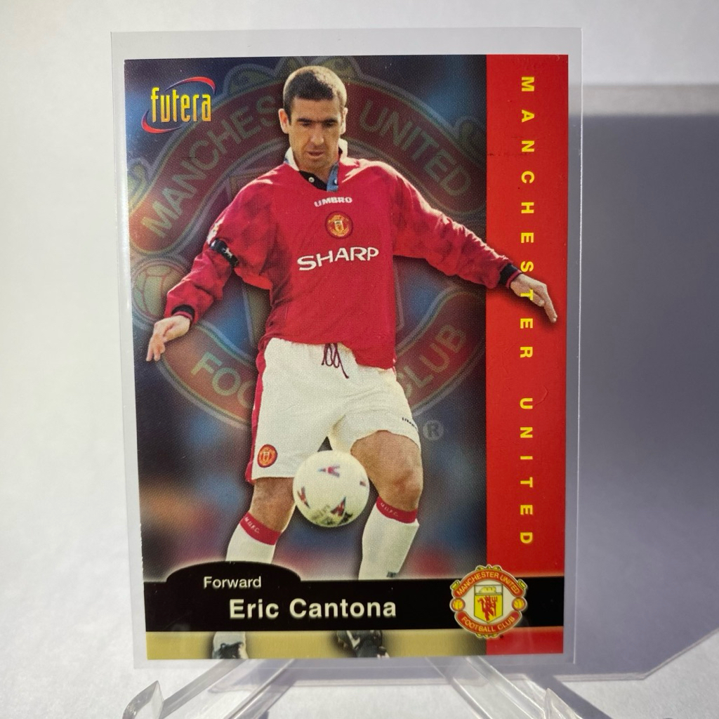 การ์ดนักฟุตบอล ERIC CANTONA, MANCHESTER UNITED, FUTERA 1997