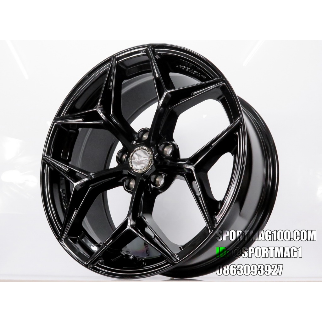 ล้อแม็กซ์ Lenso Jager BLAZE Litetech+ ขอบ18นิ้ว 5รู108 สีดำเงา กว้าง8.5นิ้ว Offset35 [22461] - รูปที่ 2