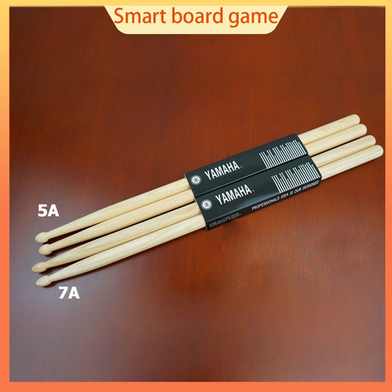 ไม้กลอง​Yamaha​5A/7A​ ไม้กลอง ไม้เมเปิ้ล แพ็ค1 คู่ Drum stick สำหรับห้องซ้อม นักเรียน