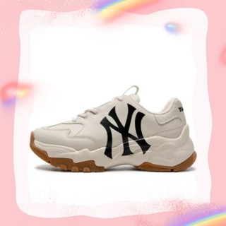 MLB Big Ball Chunky Beige รองเท้ากีฬา unisex【ของแท้ 100%】