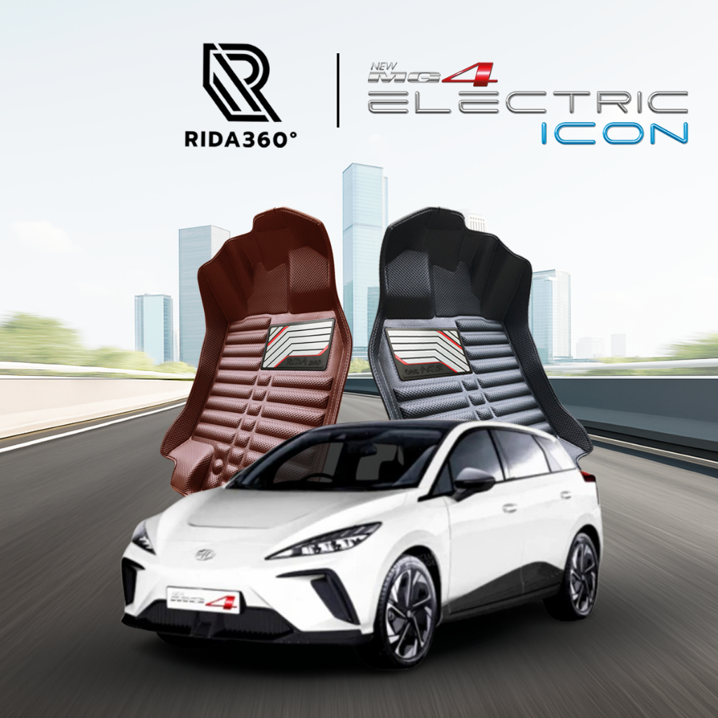 [RIDA360°] พรมรถยนต์ MG 4 2022-NOW พรมปั๊มขึ้นรูปชิ้นเดียวไร้รอยต่อ ตรงรุ่น รับประกัน5ปี [152]