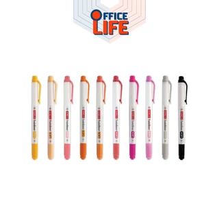 !! ลดราคาพิเศษ !! DONG-A (ดองอา) ปากกาไฮไลท์ รุ่น Twinliner SOFT ปากกาเน้นข้อความ ทวินไลเนอร์ ( 1 ด้าม )
