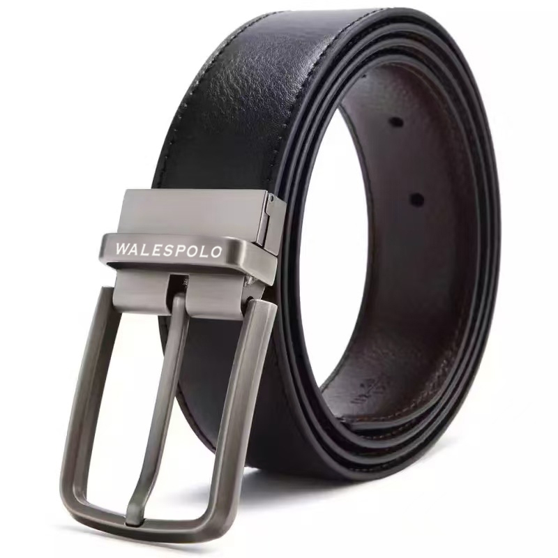 เข็มขัดหนังพรีเมี่ยม รุ่นพิเศษ(สลับ กันใช้ได้ทั้งหน้าและหลัง) Belt เข็มขัดหนัง เข็มขัด By Caspa fash