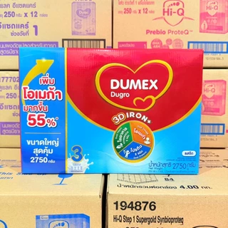 🎉Dumex Dugro-3_{รสจืด2750g.}_ดูเม็กซ์ ดูโกร สูตร3