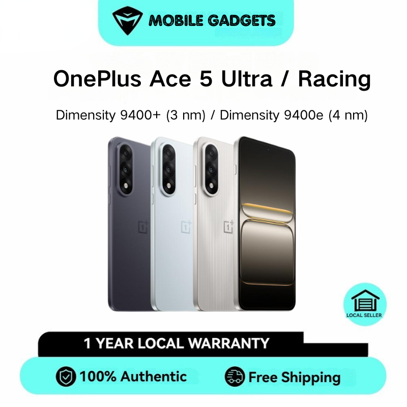 OnePlus Ace 5 Ultra / OnePlus Ace 5 Racing | Dimensity 9400+ (3 nm) / Dimensity 9400e (4 nm)